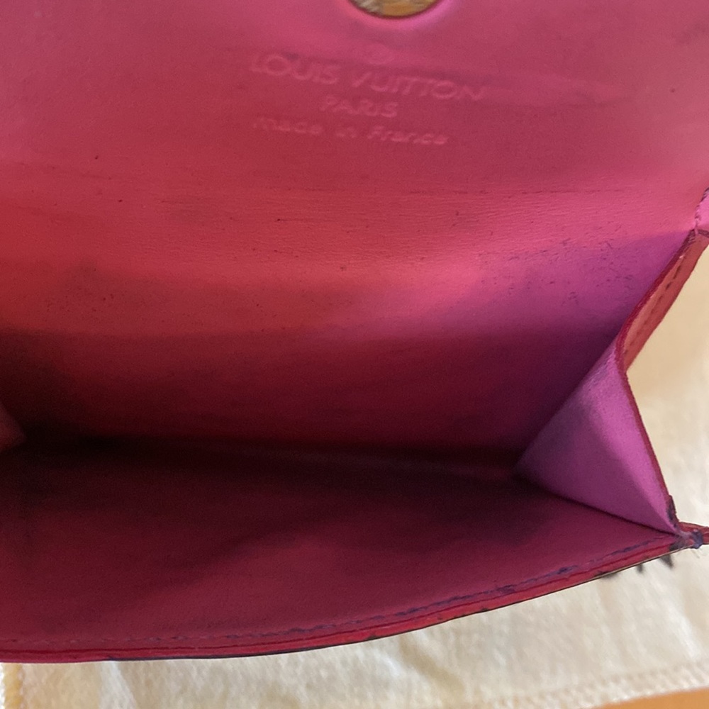 SOLD Authentic Louis Vuitton Ludlow Wallet Vernis Compact - Picture 10 of 13